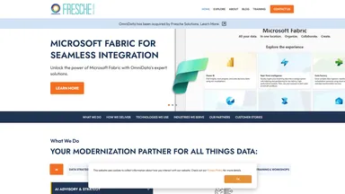 Omnidata Insights website screenshot