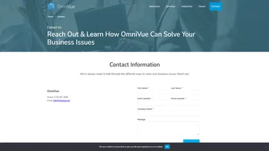 OmniVue website screenshot