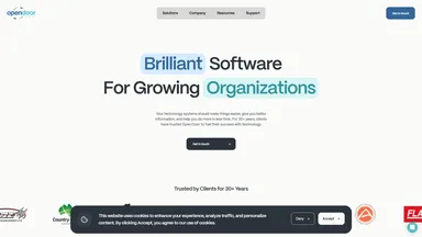 Open Door Technology Inc. website screenshot