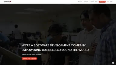 Orient Software Development Corporation website screenshot