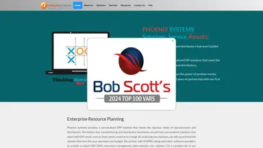 Phoenix Systems Ltd website screenshot