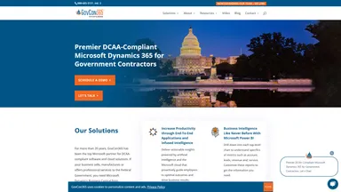 Pleasant Valley Business Solutions website screenshot
