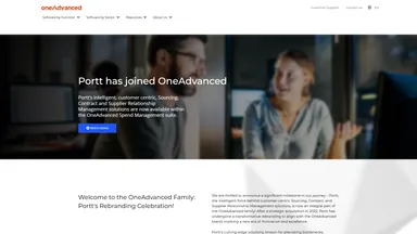 Portt website screenshot