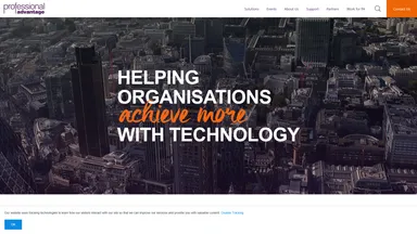 Professional Advantage Pty Ltd website screenshot