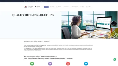PT SME Solution website screenshot