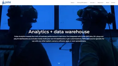 Pulse Mining Systems website screenshot