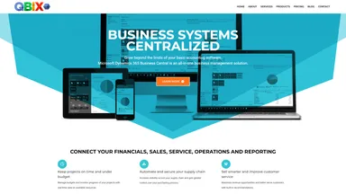 QBIX Solutions LLC website screenshot