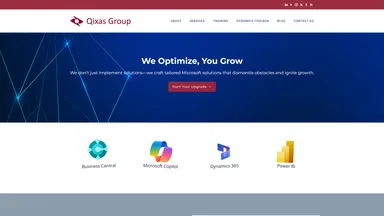 Qixas Group website screenshot