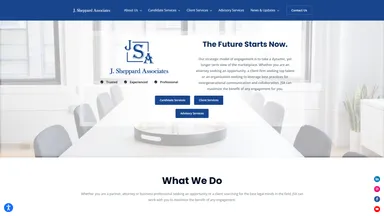 Shepard & Associates website screenshot