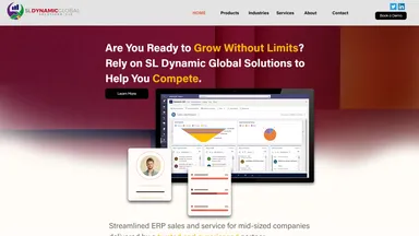 SL Dynamic Global Solutions website screenshot