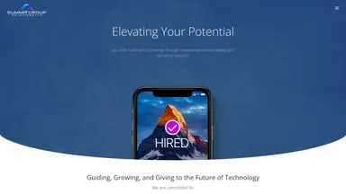 Summit Group Software website screenshot