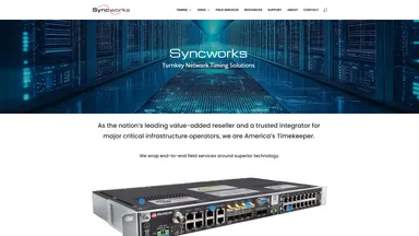 Synchrovation website screenshot