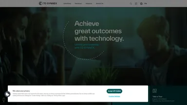 Tech Data Limited website screenshot
