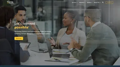 Technical Business Partners website screenshot