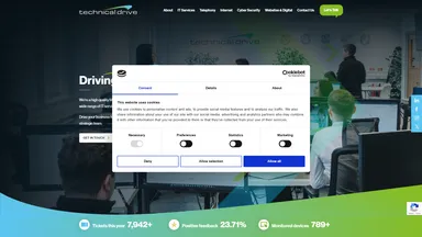 Technical Drive Ltd website screenshot