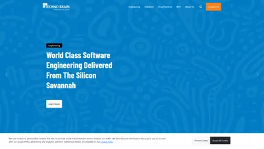 Techno Brain Ltd website screenshot
