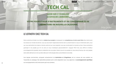 TECTURA French Pacific website screenshot