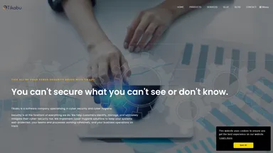 Tikabu Pty Ltd website screenshot