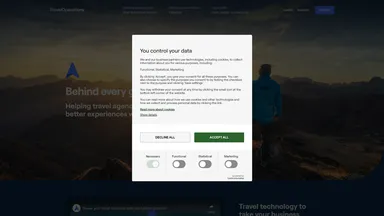 Travel Operations A/S website screenshot