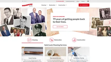 Woodard website screenshot
