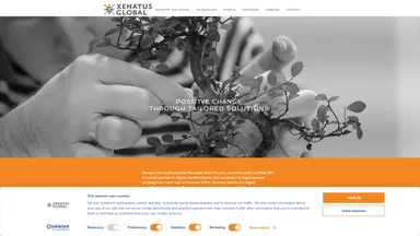 XENATUS GLOBAL website screenshot