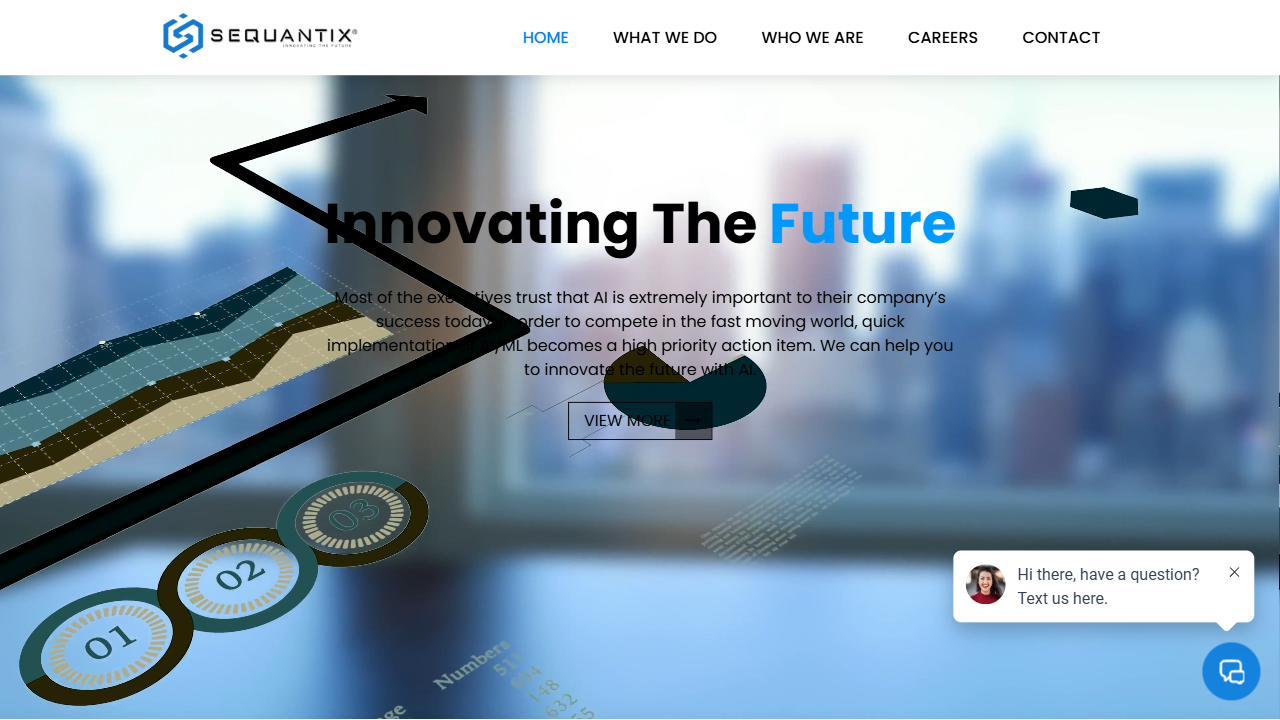 SEQUANTIX PRIVATE LIMITED website screenshot