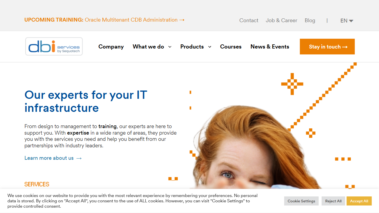 Sequotech SA website screenshot