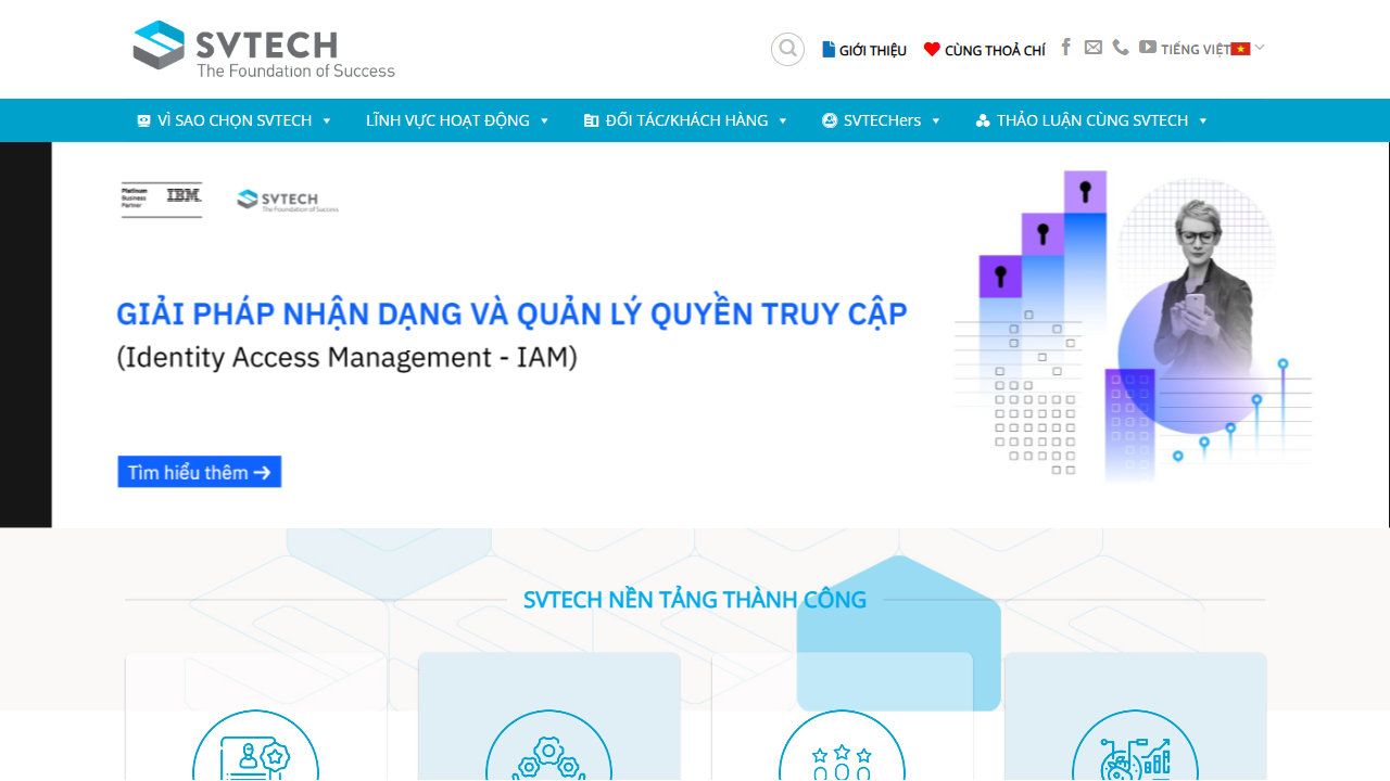 SUN VIET TELECOMMUNICATIONS INFORMATICS TECHNOLOGY DEVELOPMENT JOINT STOCK COMPANY website screenshot