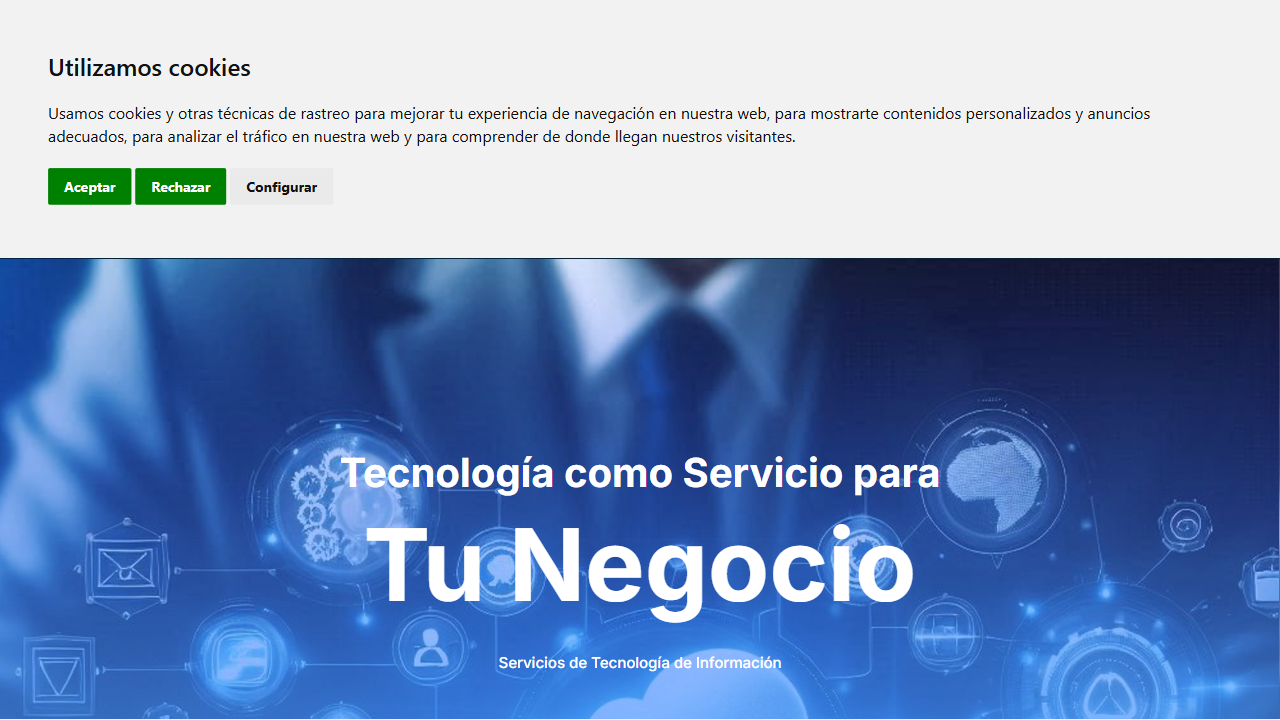 V&V Servicios de Tecnologia de Informacion SA de CV website screenshot