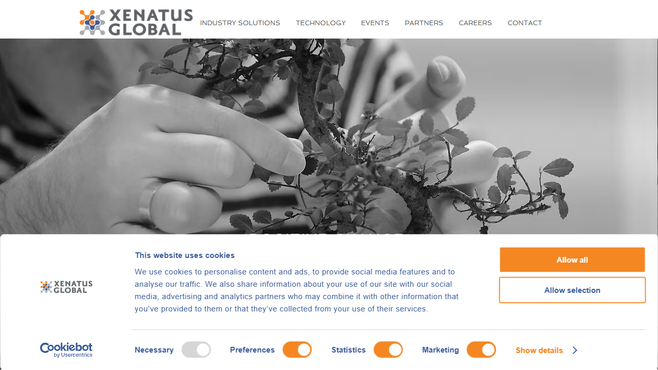 Xenatus Global Ltd website screenshot