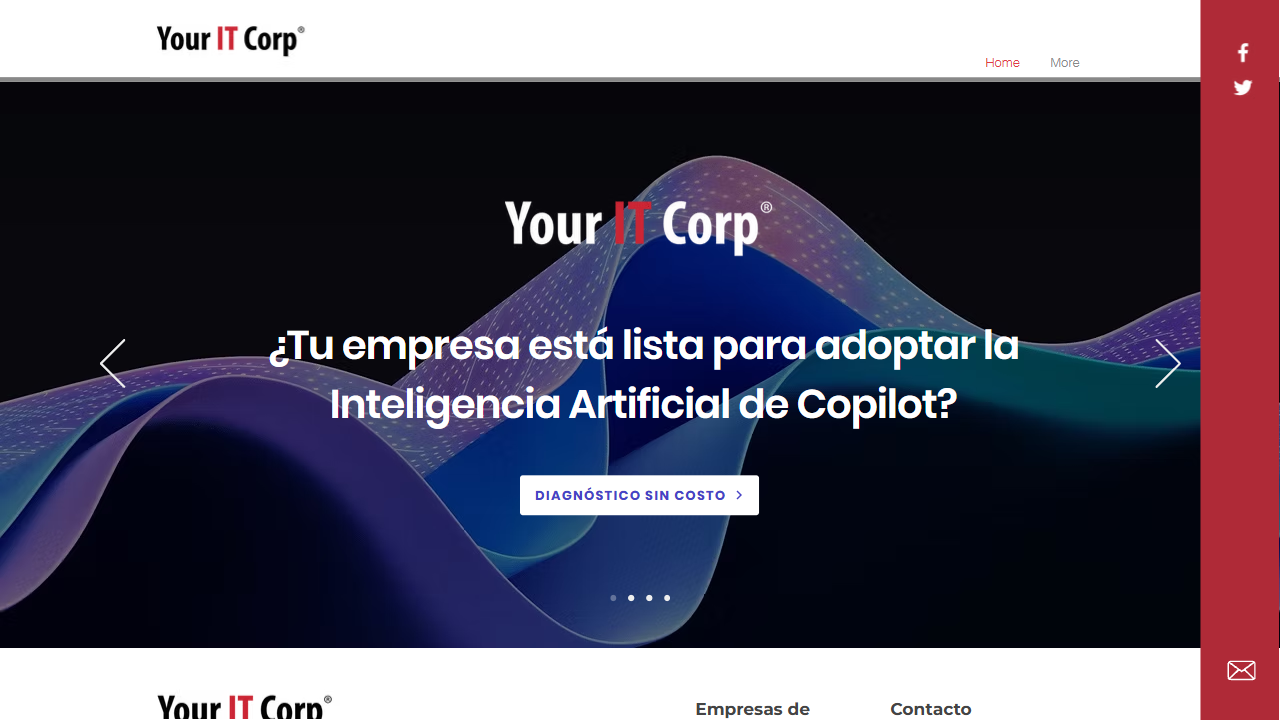 YOUR IT CONSULTING SAPI DE CV website screenshot